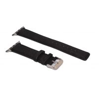 eses Korkový remienok pre Apple Watch - Čierny, 42mm/44mm/45mm/49mm