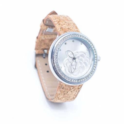 Foto - Dámske korkové hodinky eco-friendly - Fairy