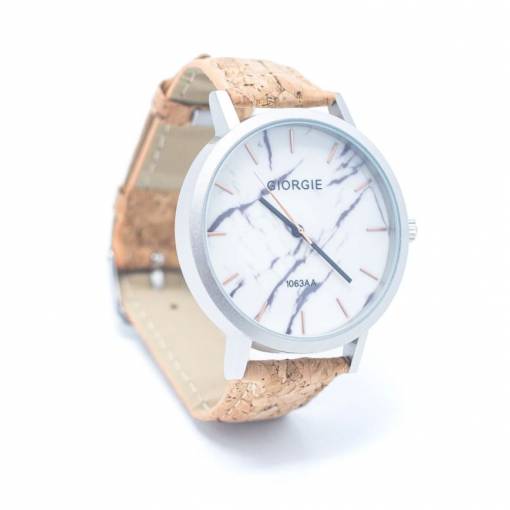 Foto - Korkové hodinky eco-friendly - Marble