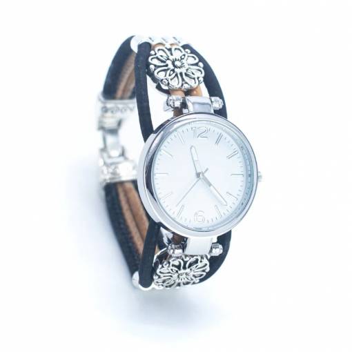 Foto - Dámske korkové hodinky eco-friendly - Dahlia