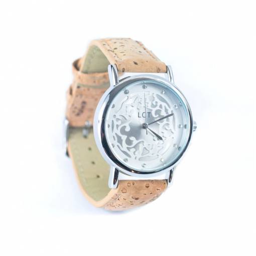 Foto - Dámske korkové hodinky eco-friendly - Laura