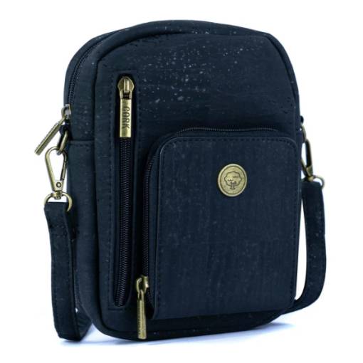 Foto - Korková crossbody taška - Čierna
